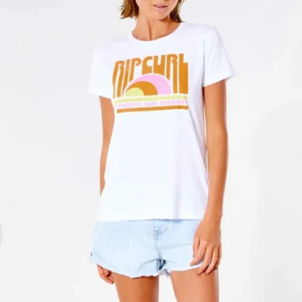 NEW RIP CURL Surf Revival Standard Tee Size:M